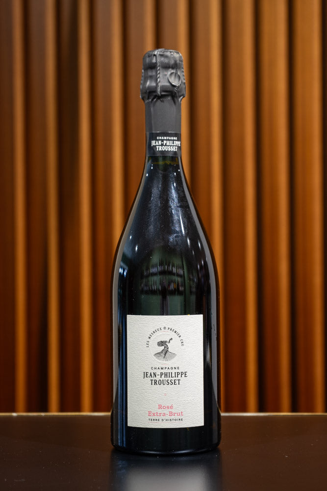 1er Cru Les Mesneux Rosé Extra Brut Terre d'Histoire, Jean-Philippe Trousset, Champagner