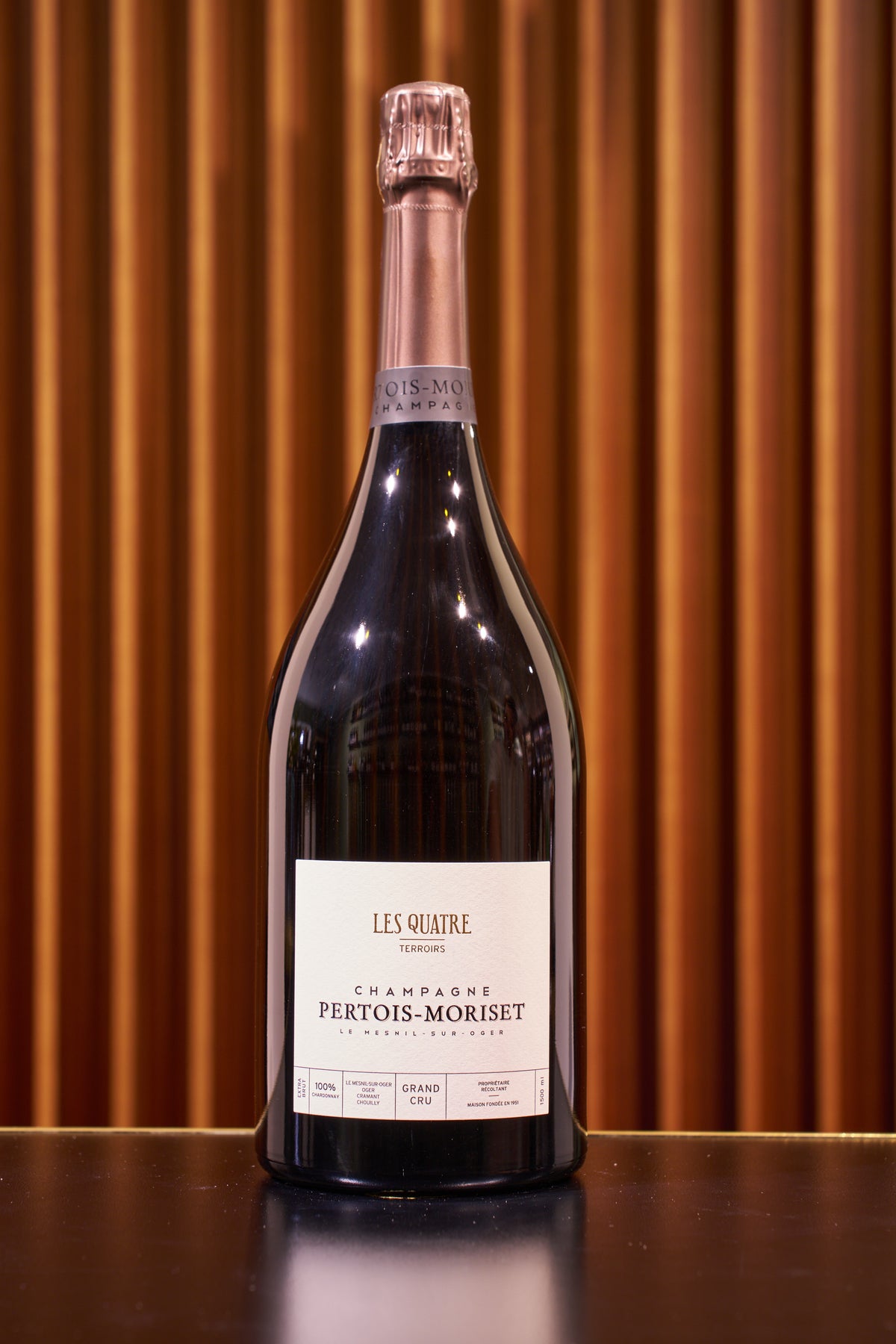 Champagner Les Quatre Terroirs Grand Cru Blanc de Blancs Brut Magnum, Pertois-Moriset, Champagne